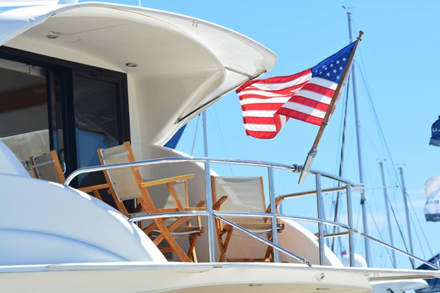 Yacht set to sail for celebrating 4th of July on the waters of Southern California